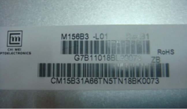 Original M156B3-L01 CMO Screen Panel 15.6" 1366*768 M156B3-L01 LCD Display